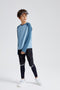 Swift Boys' 2-in-1 Faux Layered Pants