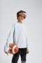 Swift Unisex Kids' Fleece Mock Neck Long Sleeve Pullover