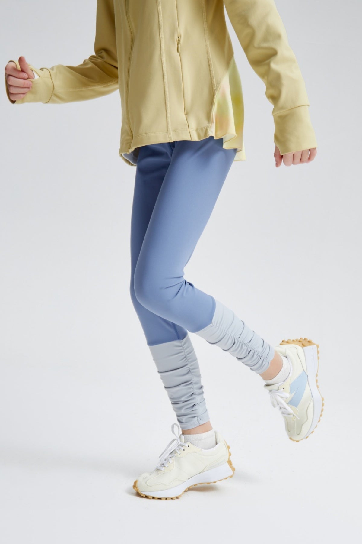 Swift Girls' Ruched Active Leggings