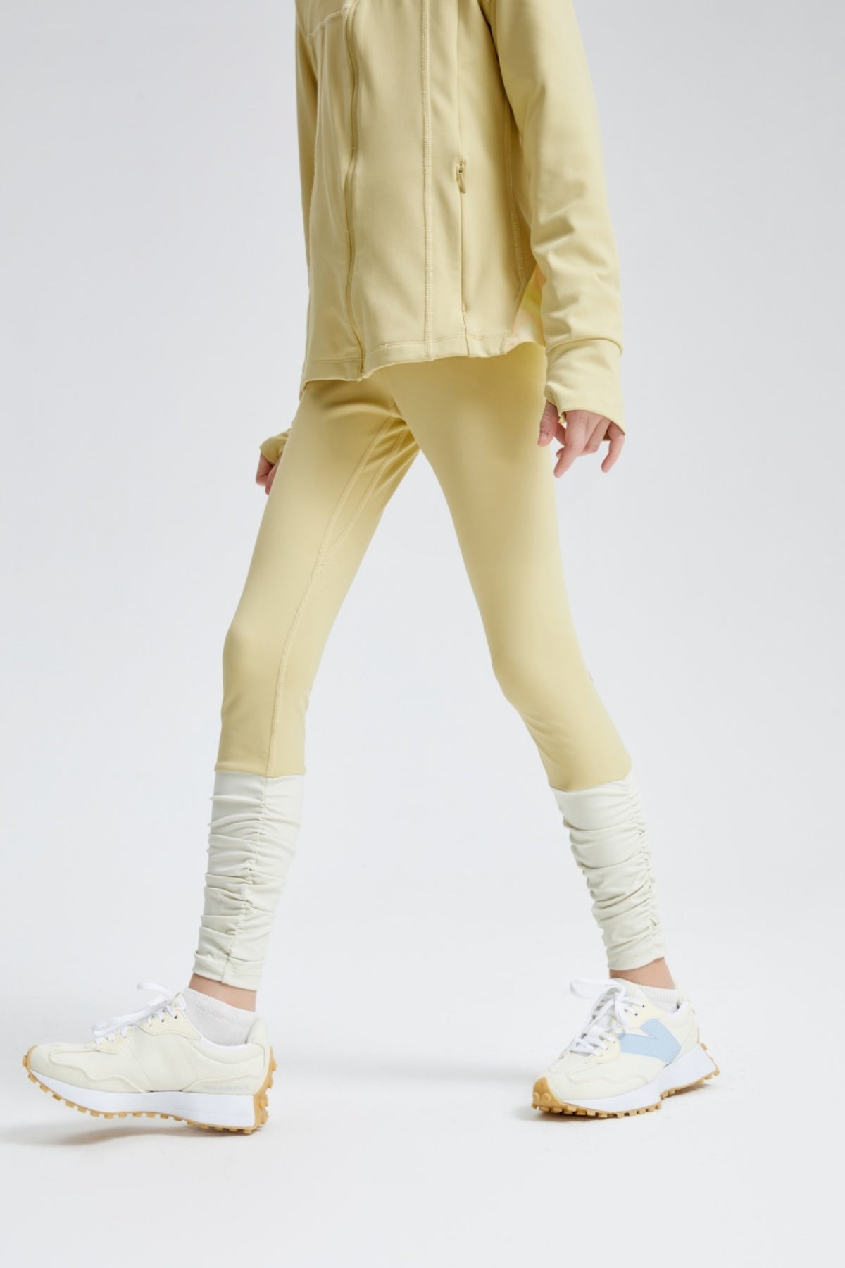 Swift Girls' Ruched Active Leggings