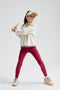 Swift Girls' Fitted Yoga Pants