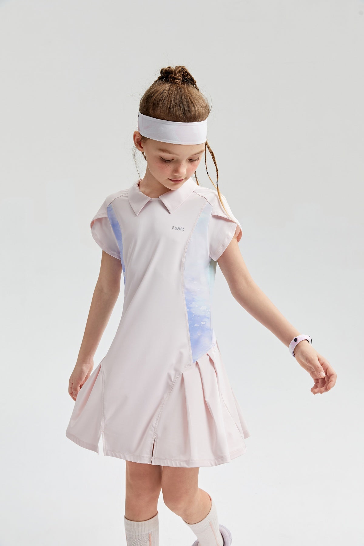 Swift Girls' Cooling Tennis Dress