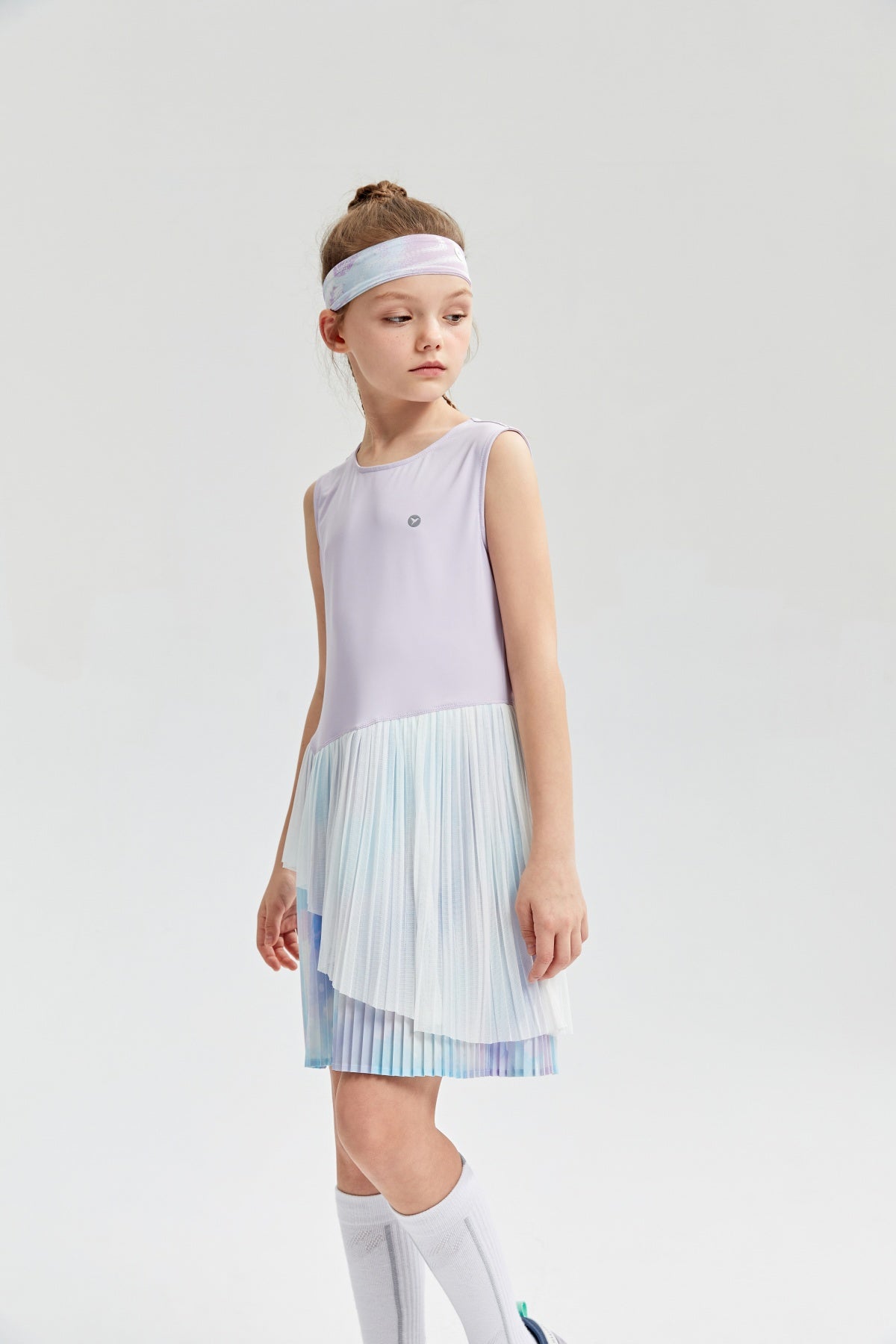 Swift Girls' Cooling Sun-Protective Sleeveless Dress