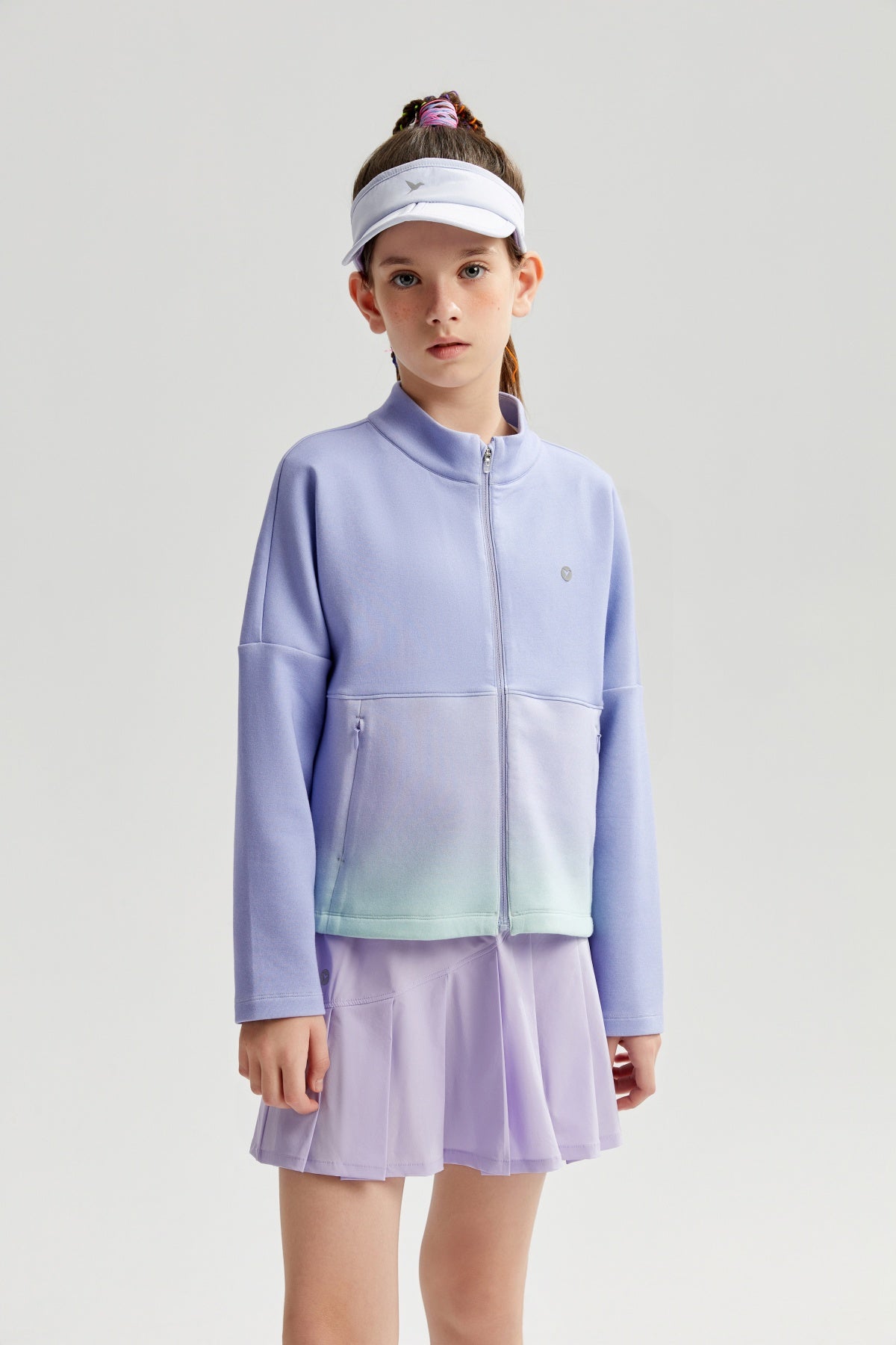 Swift Unisex Kids' Moisture-Wicking Stretch Golf Jacket