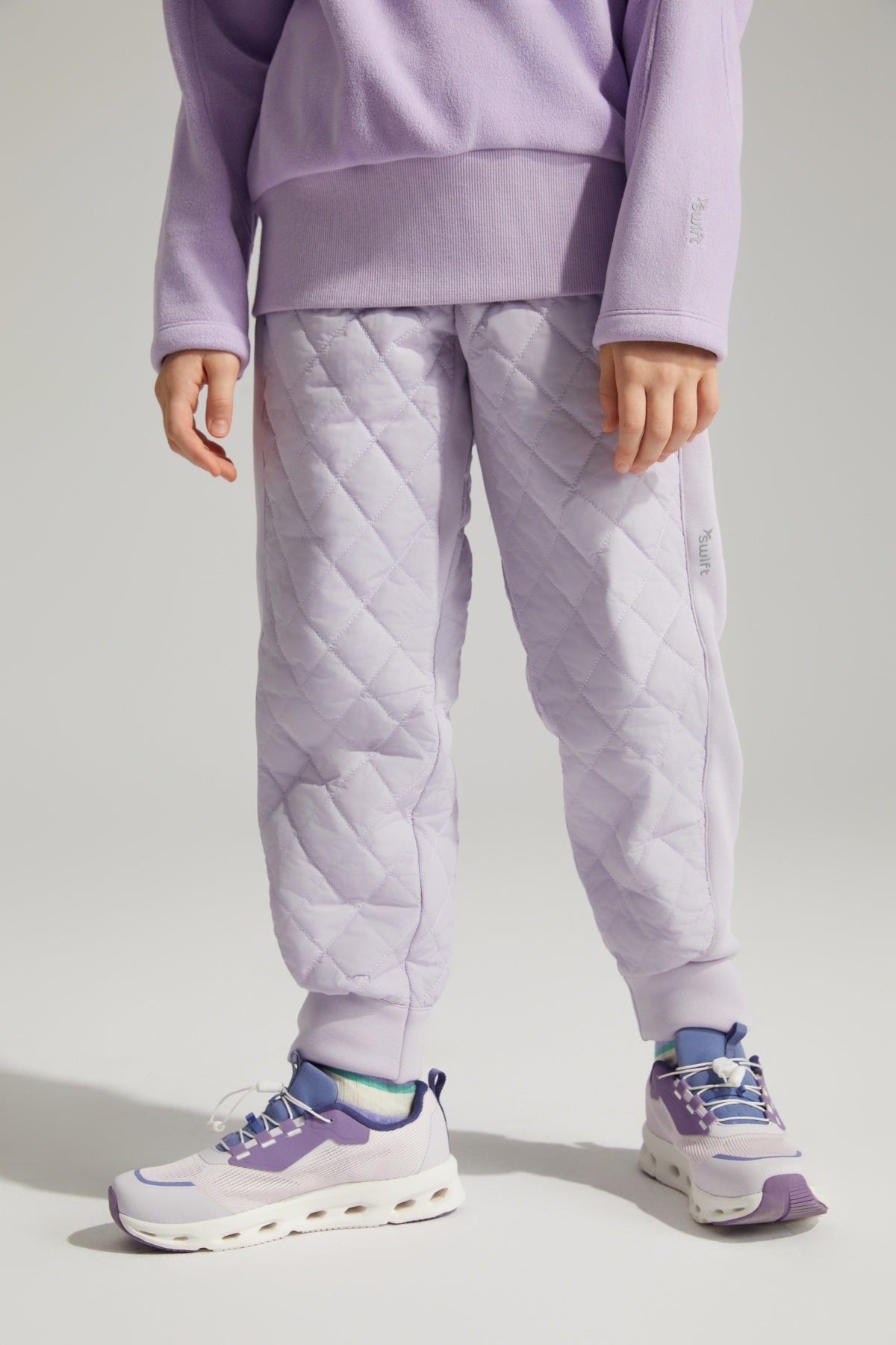 Swift Girls' Windproof Waterproof Thermal Quilted Pants