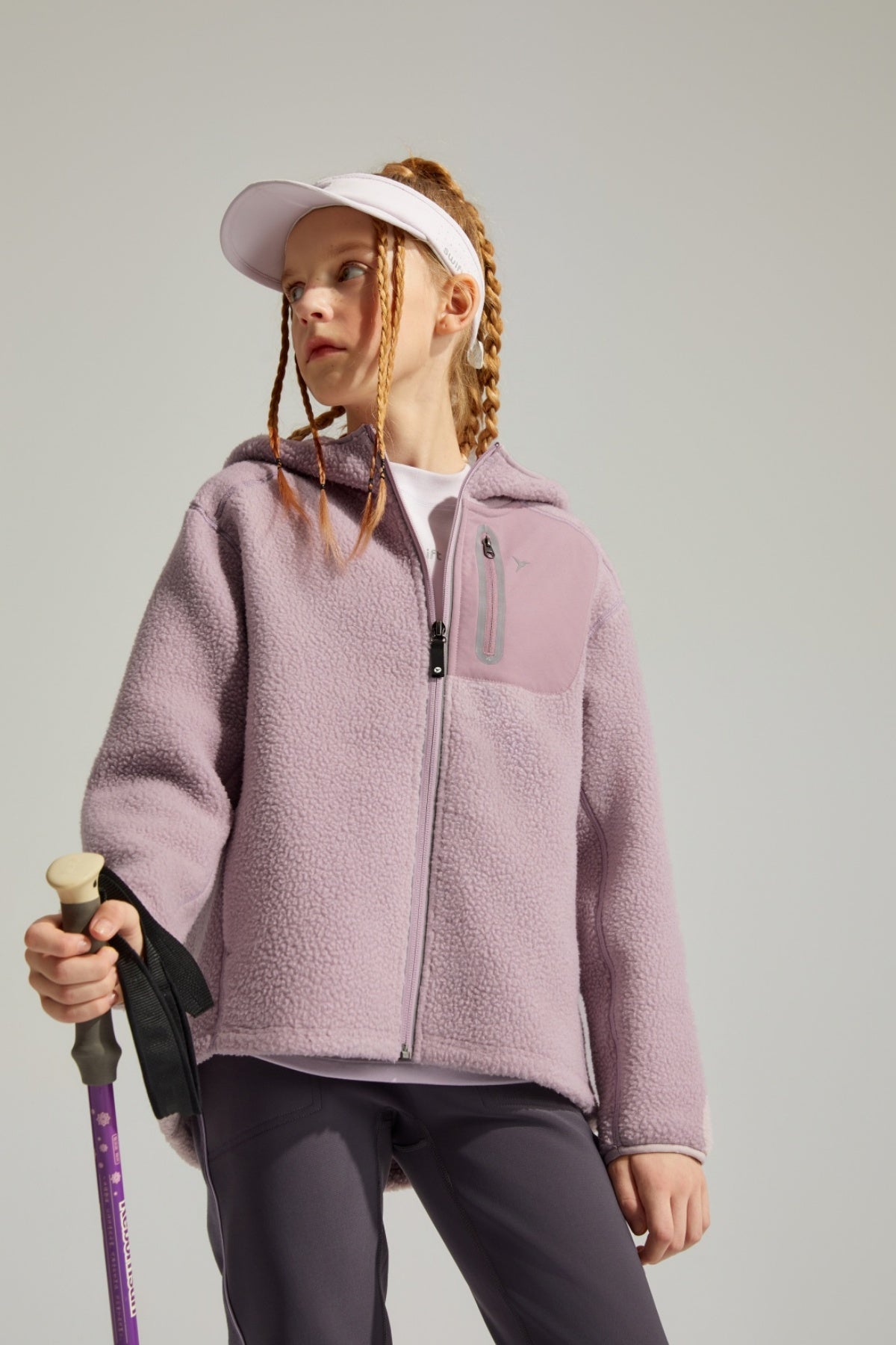 Swift Unisex Kids' Fleece Hooded Jacket