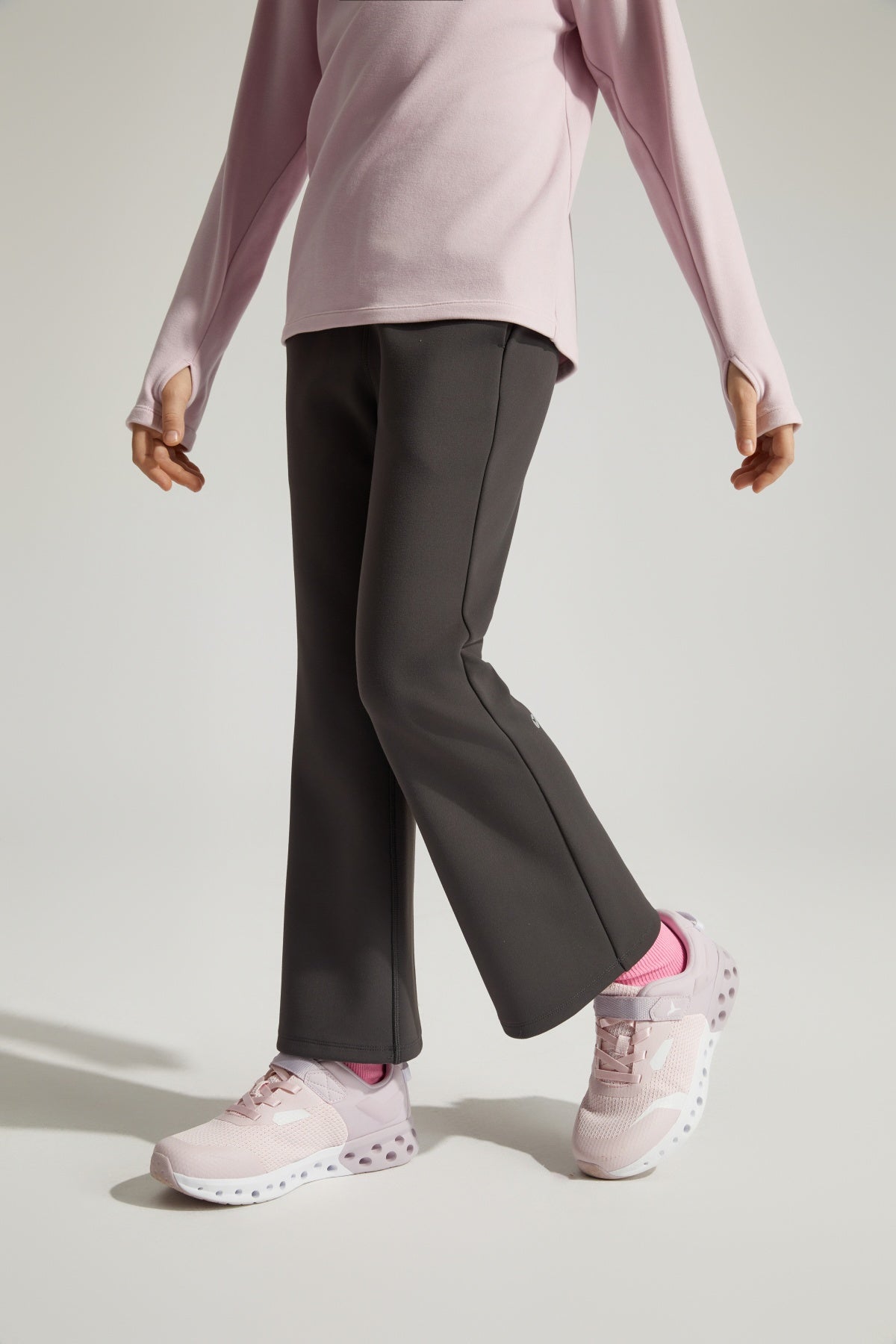 Swift Girls' Fleece-Lined Flare Pants