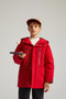 Swift Unisex Kids' Windproof Waterproof Insulated Mid-Length Puffer Jacket