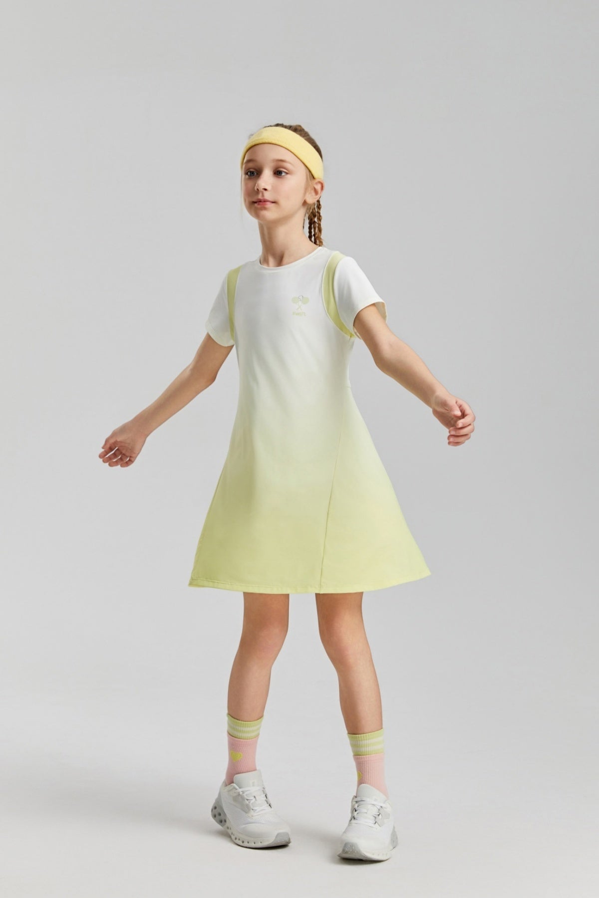 Swift Girls' Cooling A-Line Tennis Dress