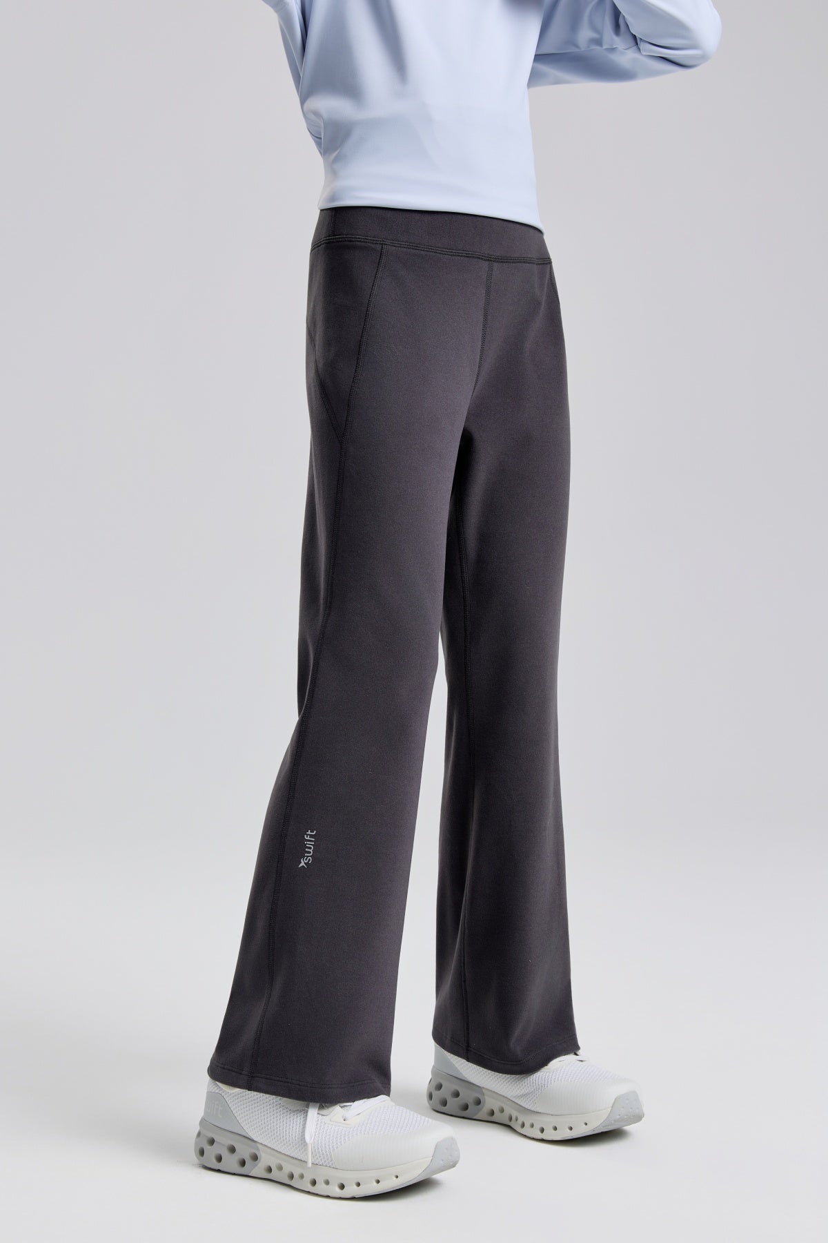 Swift Girls' Soft Stretch Flared Yoga Pants