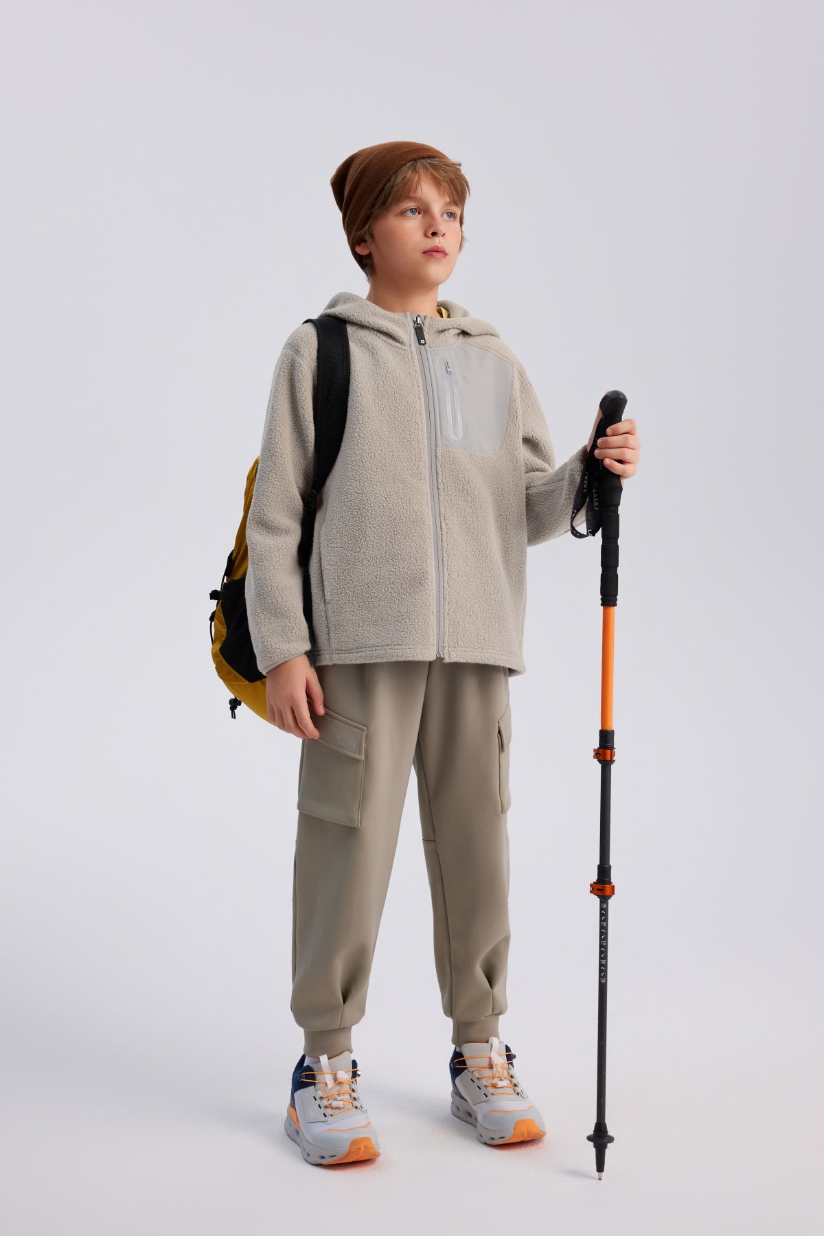 Swift Unisex Kids' Fleece Hooded Jacket
