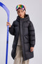 Swift Unisex Kids' Waterproof Longline Puffer Jacket