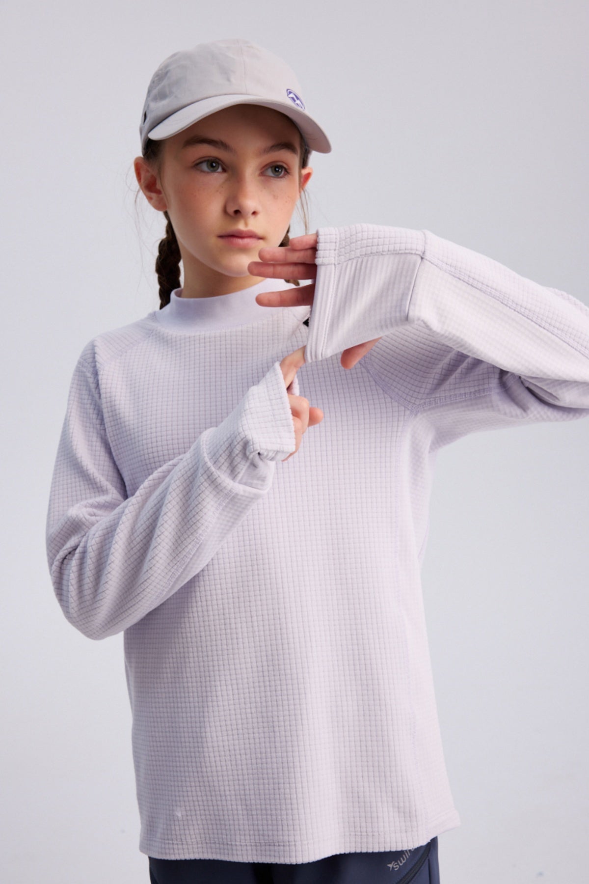 Swift Unisex Kids' Fleece Knit Thermal Sweatshirt