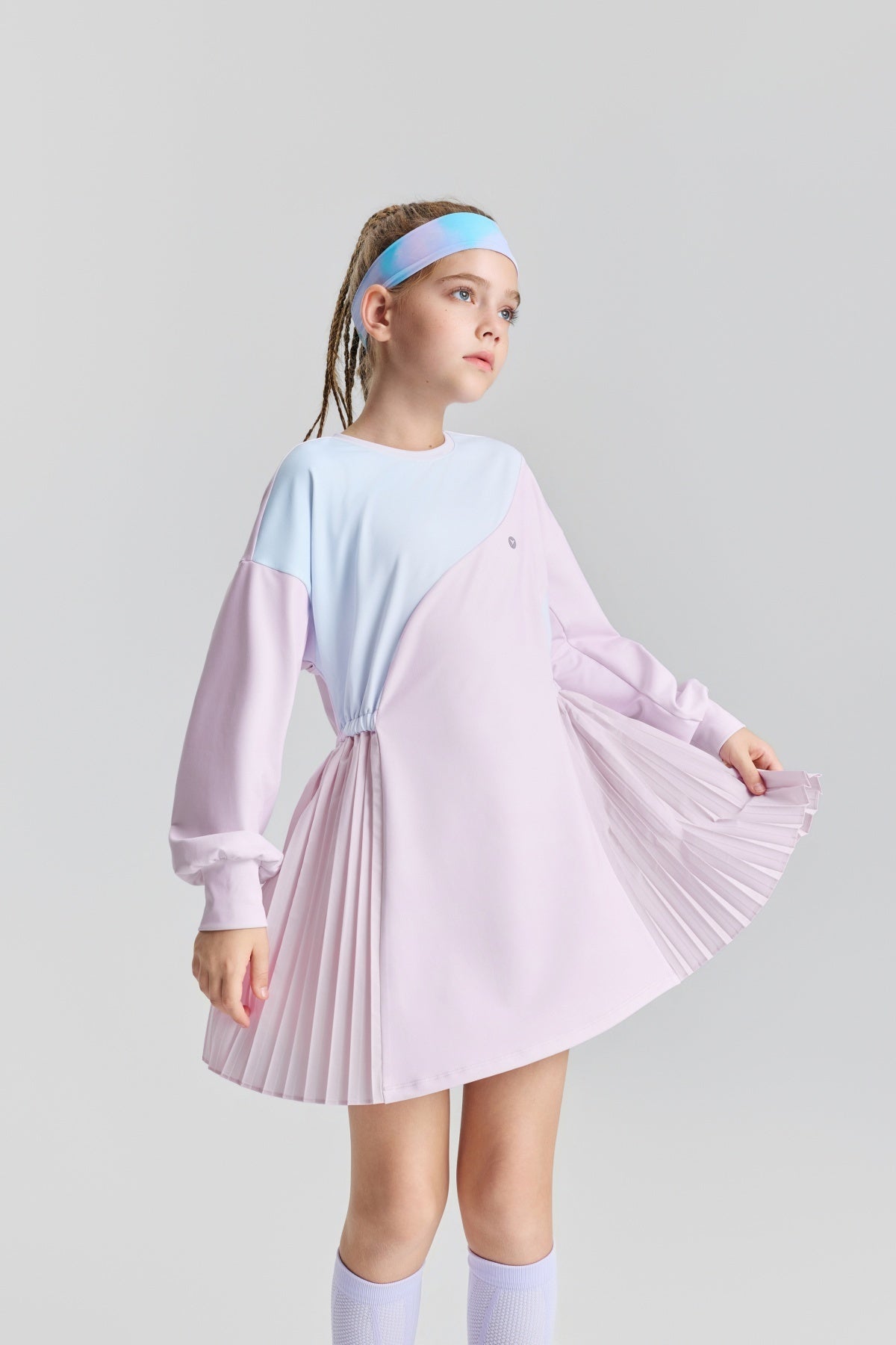 Swift Girls Pleated Tennis Dress