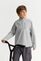 Swift Unisex Kids' Fleece-Lined Half-Zip Sweatshirt