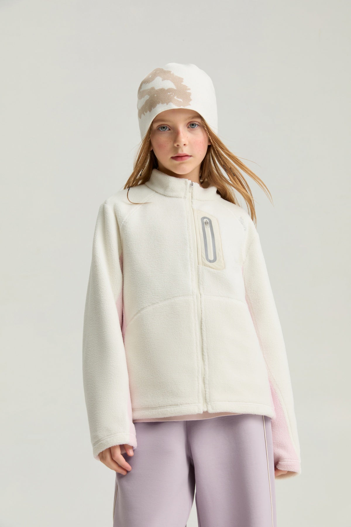 Swift Unisex Kids' Thermal Sherpa Fleece Zip-Up Jacket